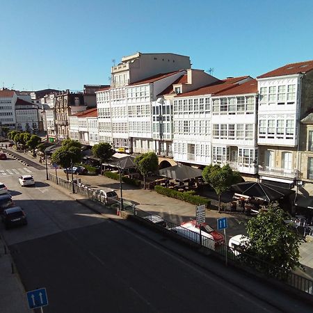Pension La Plaza Betanzos Extérieur photo